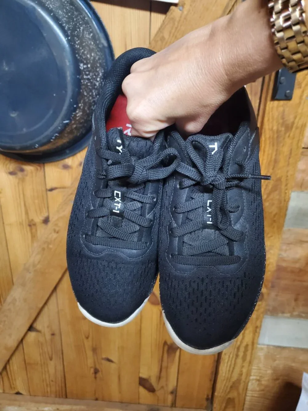 Unisex TYR CXT-1 Trainer Black White CrossFit Weightlifting Shoes